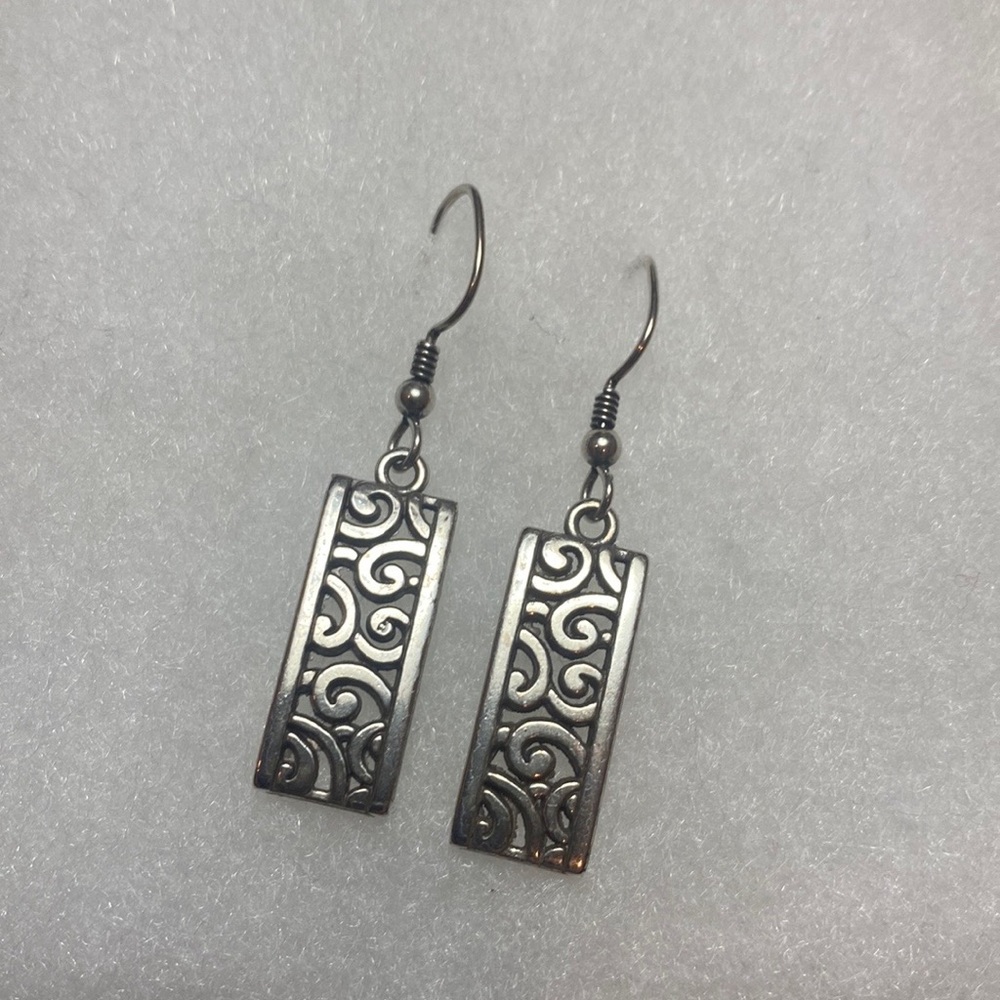 Brighton deco lace earrings